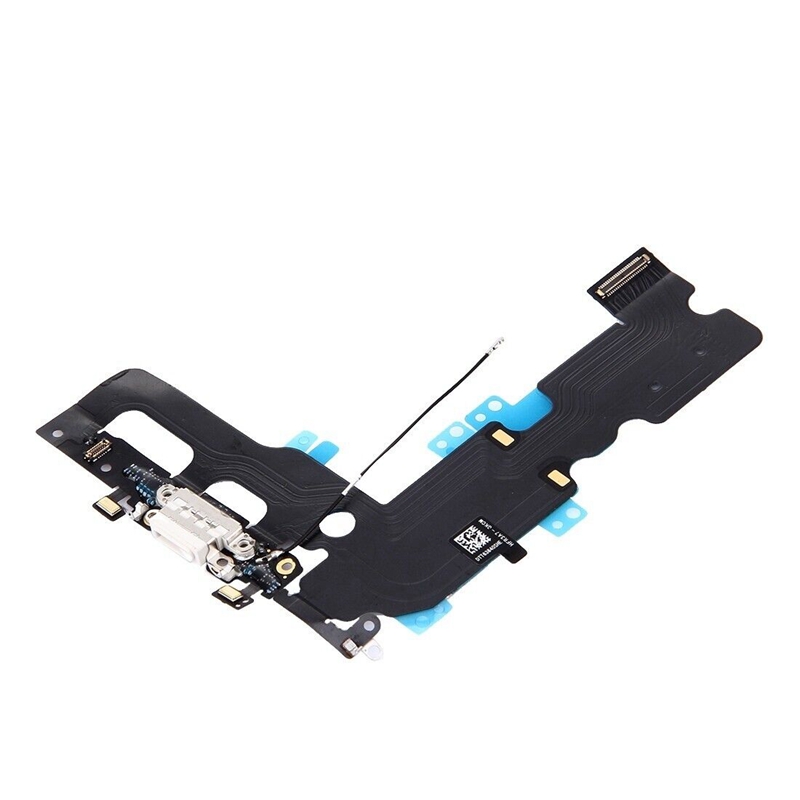 Charging Port Flex Cable for iPhone 7 Plus White HQ&AAA