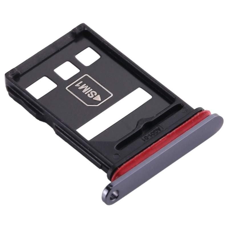 SIM Card Tray + NM Card Tray for Huawei P40 (Grey)