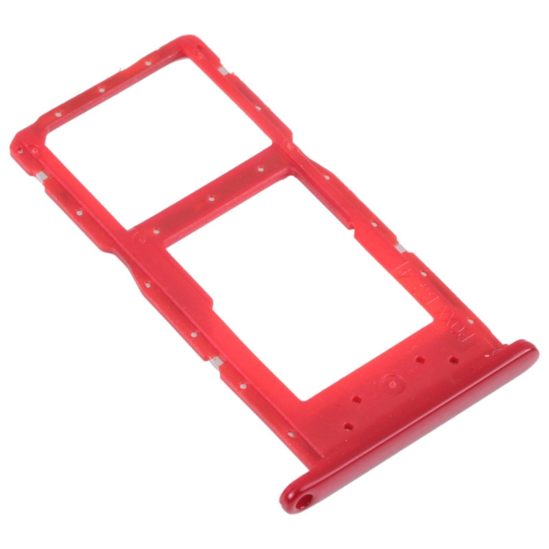 SIM Card Tray + SIM Card Tray / Micro SD Card Tray for Huawei P Smart (2019) (Red)