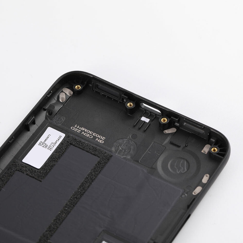 Battery Door + Back Camera Lens and Bezel for Google Pixel 4a 5G European Version Black Ori