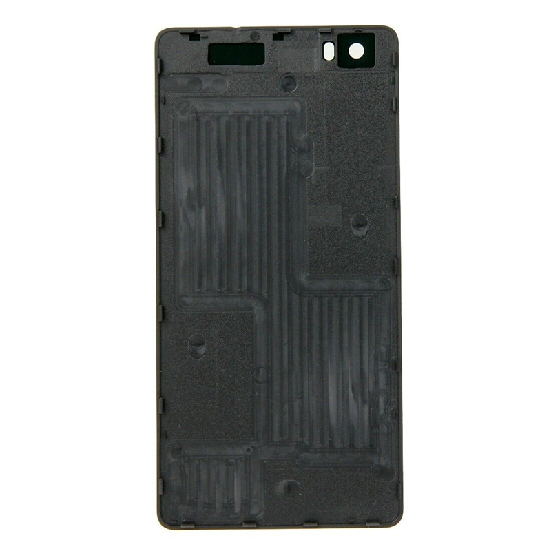 For Huawei P8 Lite Battery Back Cover)(Black)