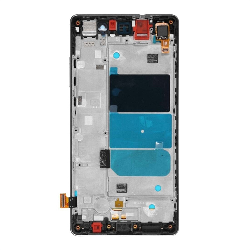 OEM LCD Screen For Huawei P8 Lite Digitizer Full Assembly with Frame (Black)