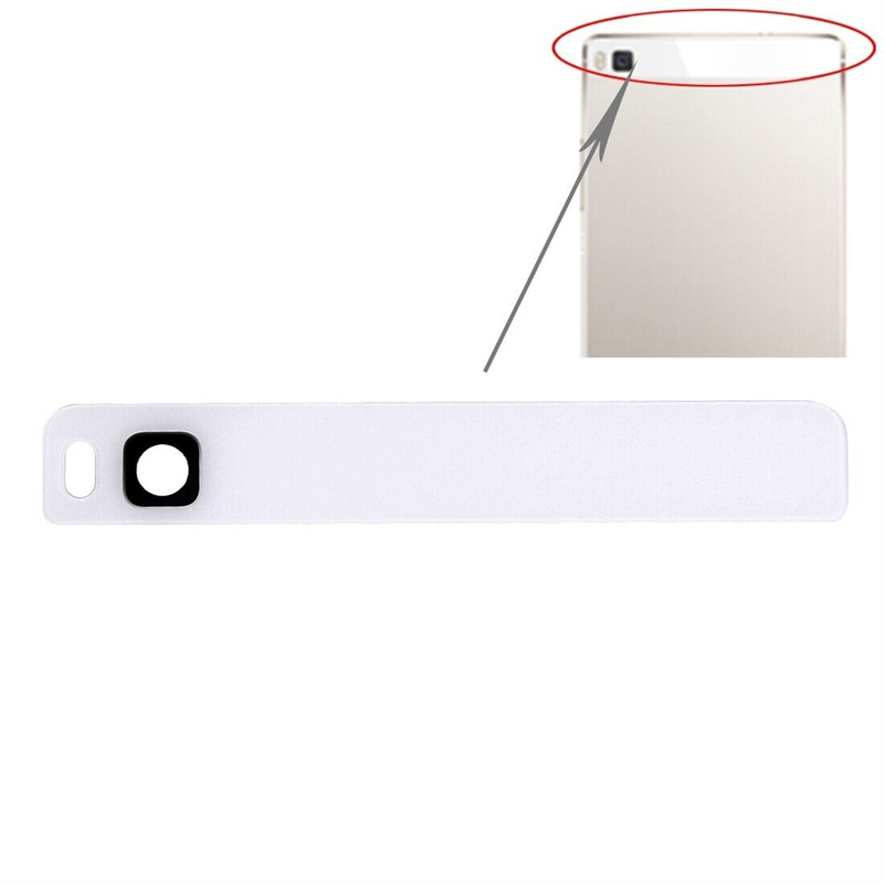 For Huawei P8 Back Camera Lens(White)