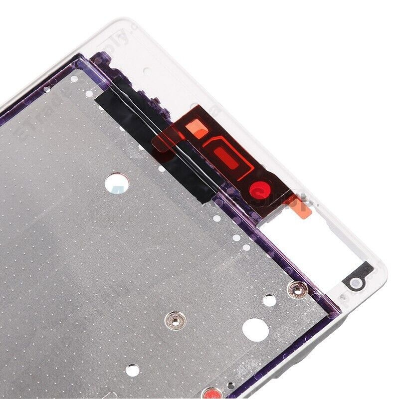 Front Housing Screen Frame Bezel for Huawei Ascend P8(White)