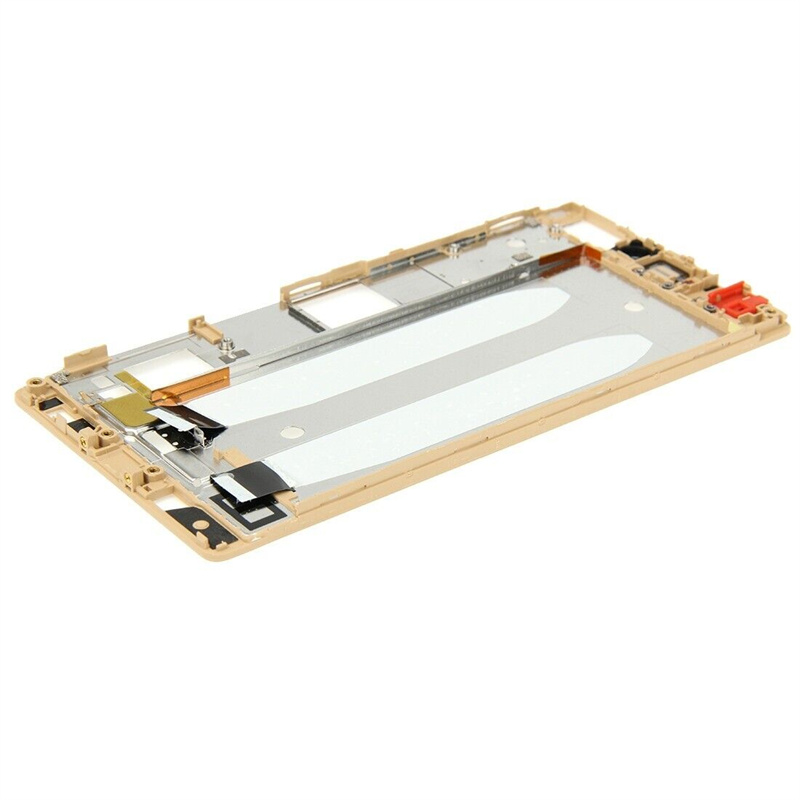 For Huawei P8 Front Housing LCD Frame Bezel Plate(Gold)