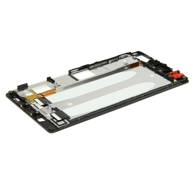 For Huawei P8 Front Housing LCD Frame Bezel Plate(Black)