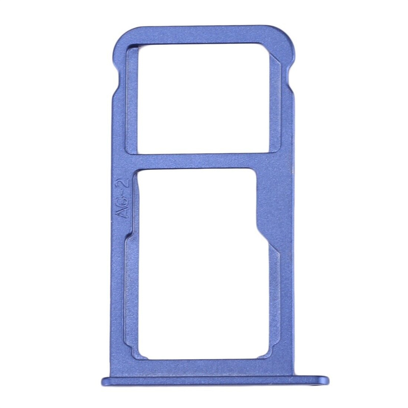 For Huawei P10 SIM Card Tray & SIM ∕ Micro SD Card Tray (Blue)