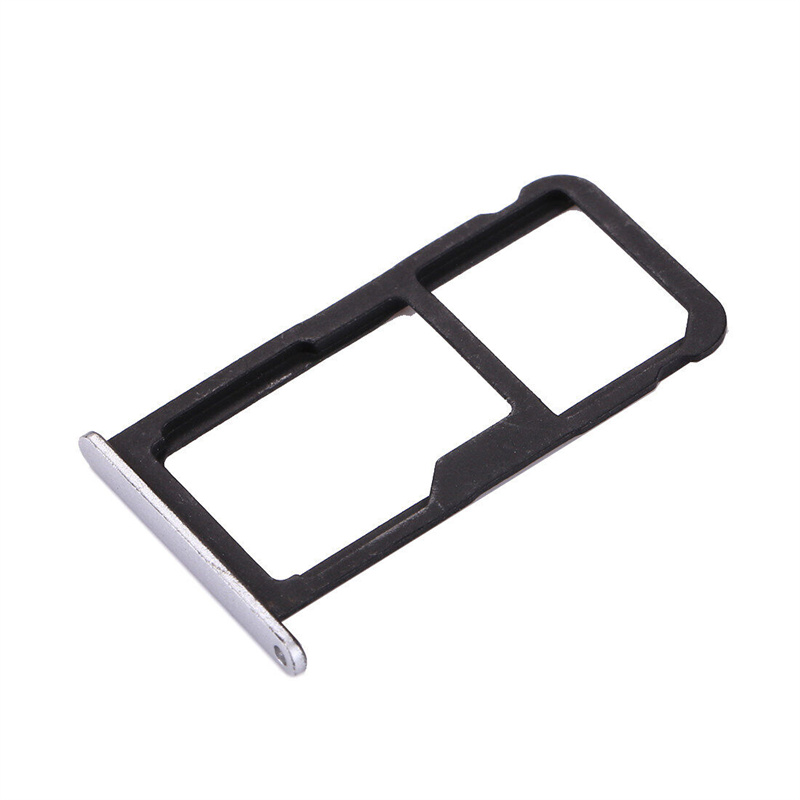 For Huawei P10 Lite SIM Card Tray & SIM / Micro SD Card Tray(White)