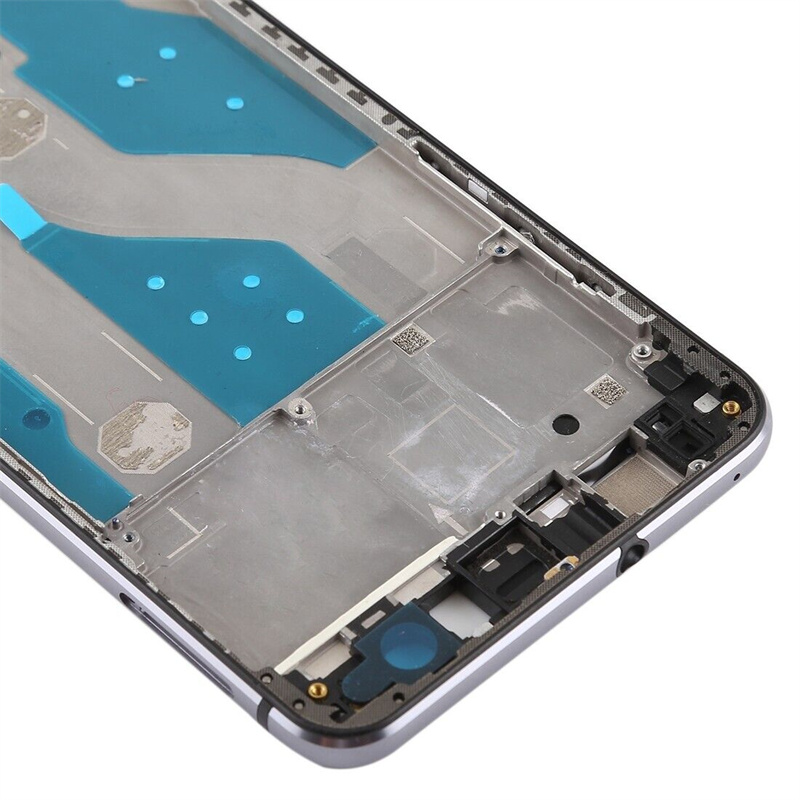 Middle Frame Bezel Plate with Side Keys for Huawei P10 Lite(Black)