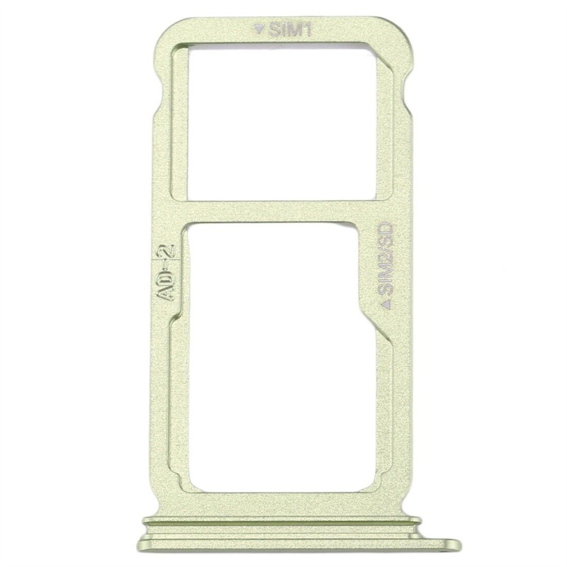 For Huawei P10 Plus SIM Card Tray & SIM / Micro SD Card Tray(Green)