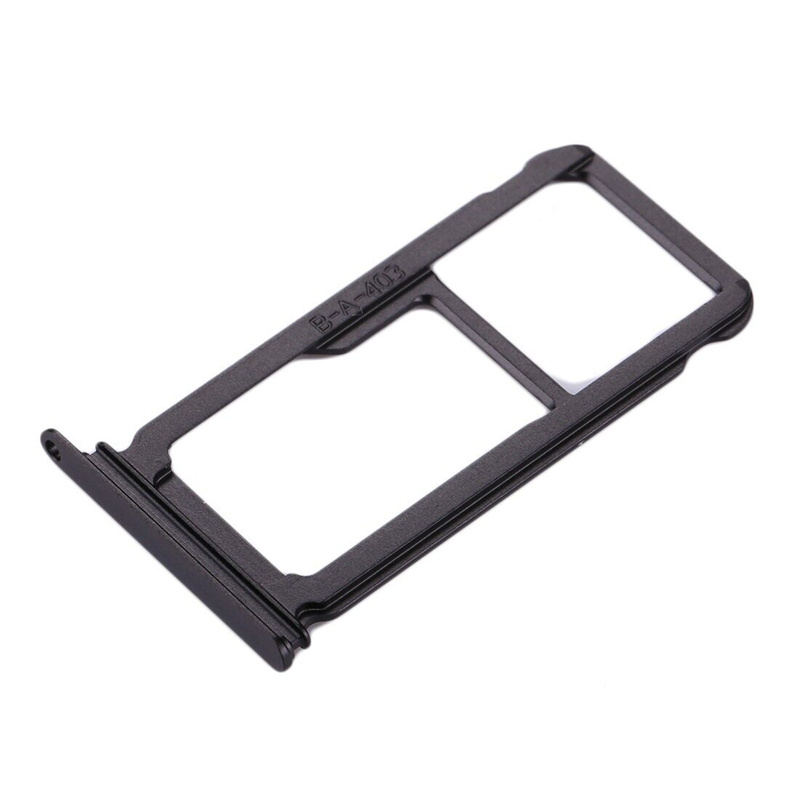 For Huawei P10 Plus SIM Card Tray & SIM / Micro SD Card Tray(Black)