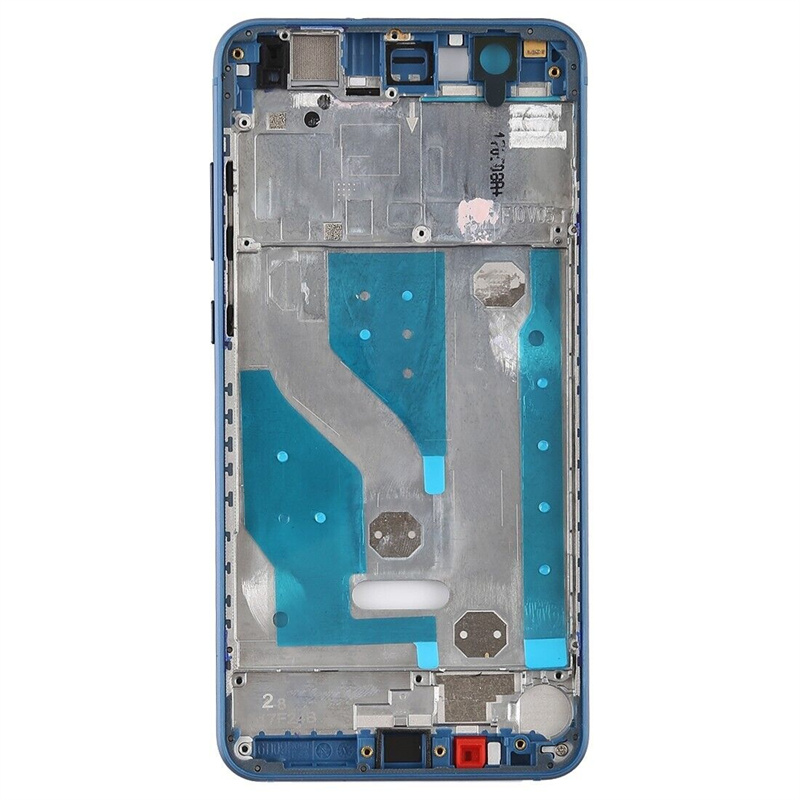 Middle Frame Bezel Plate with Side Keys for Huawei P10 Lite(Blue)