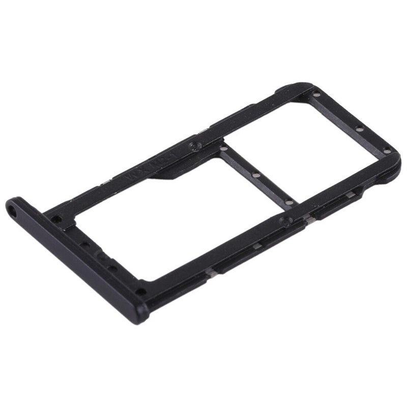 SIM Card Tray + SIM Card Tray / Micro SD Card for Huawei P20 Lite / Nova 3e (Black)