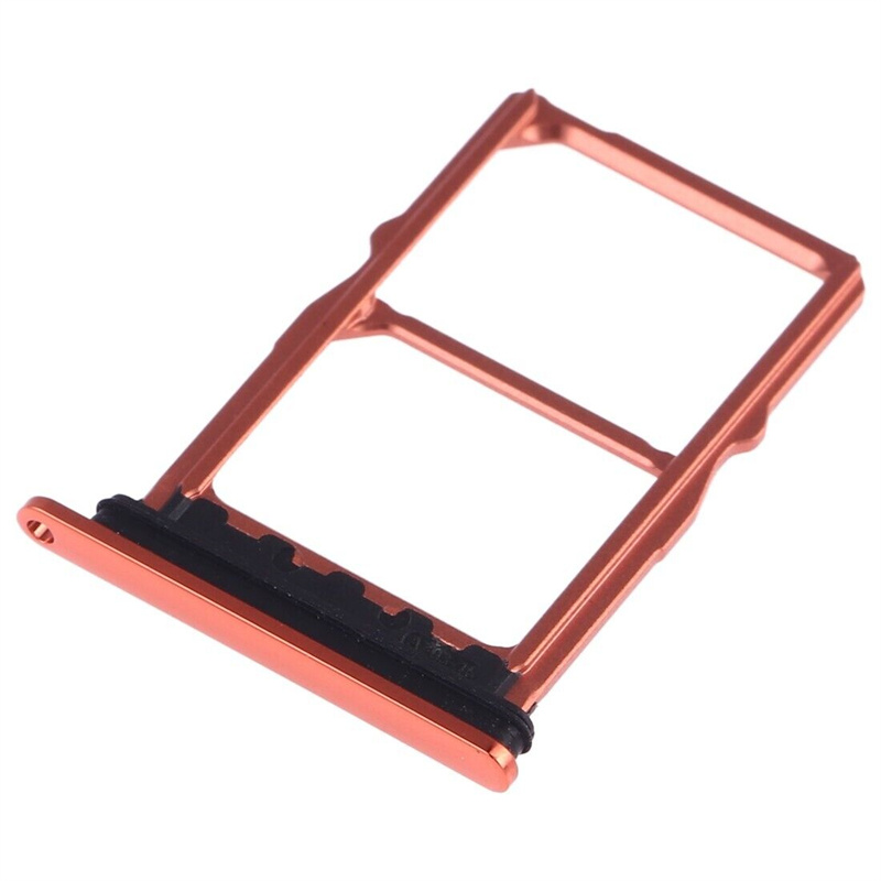SIM Card Tray + NM Card Tray for Huawei P30 (Orange)