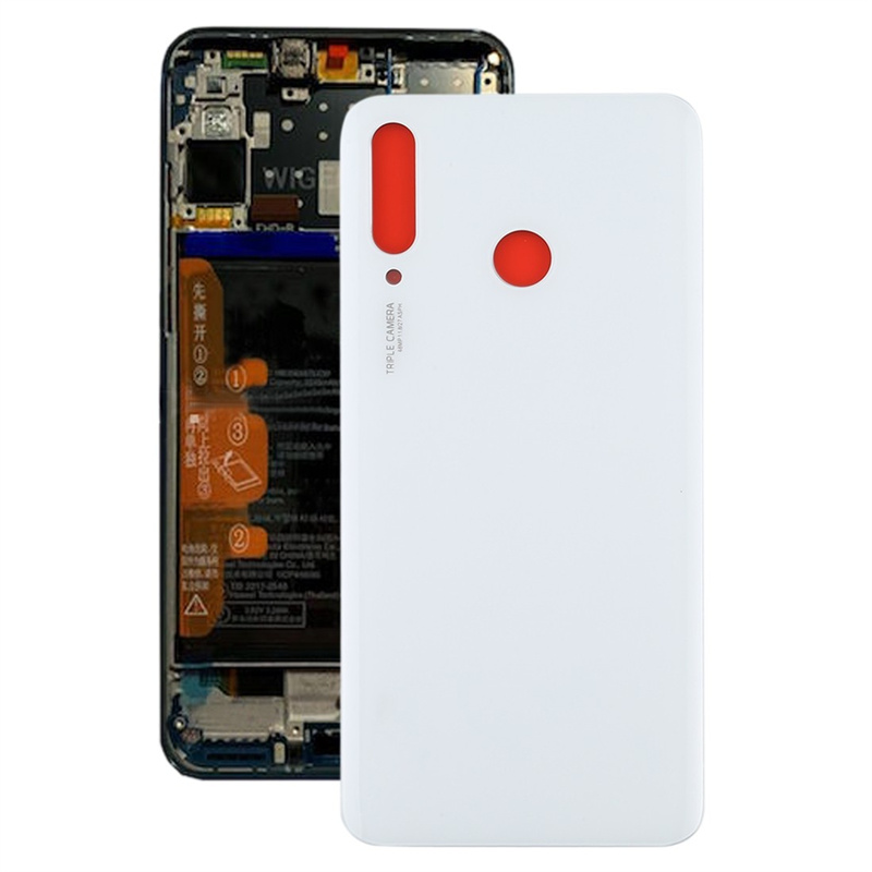 Battery Back Cover for Huawei P30 Lite (48MP)(White)