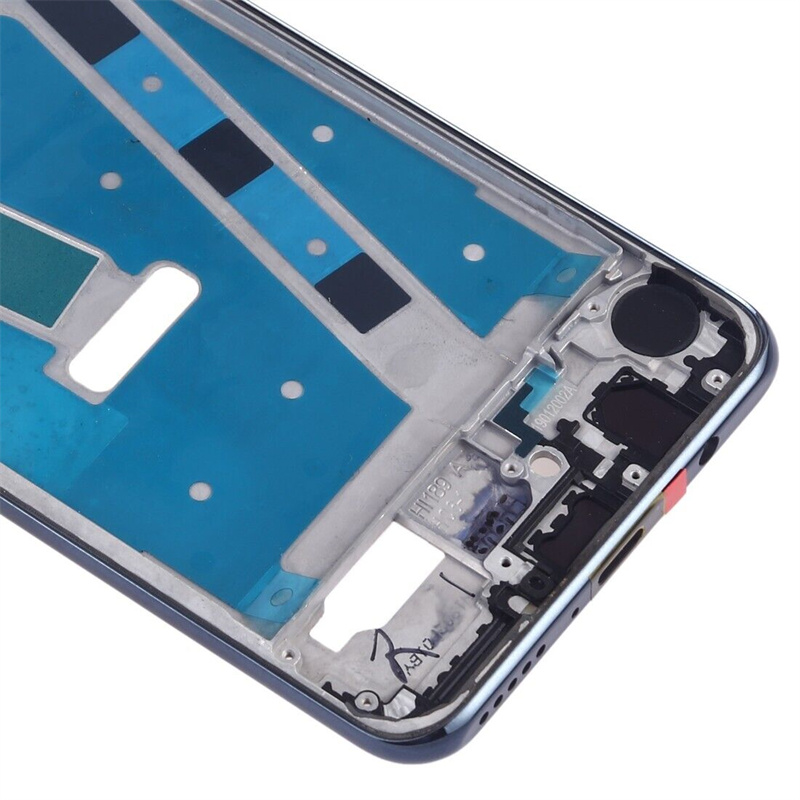 Middle Frame Bezel Plate with Side Keys for Huawei P30 Lite (24MP)(Black)
