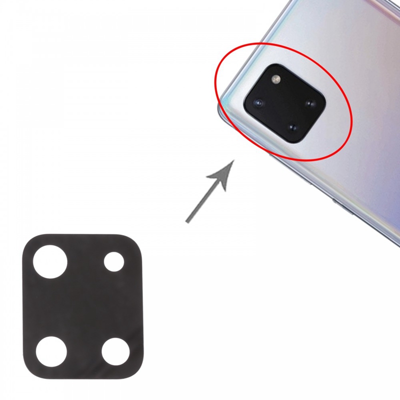 For Samsung Galaxy Note10 Lite SM-N770 10pcs Back Camera Lens