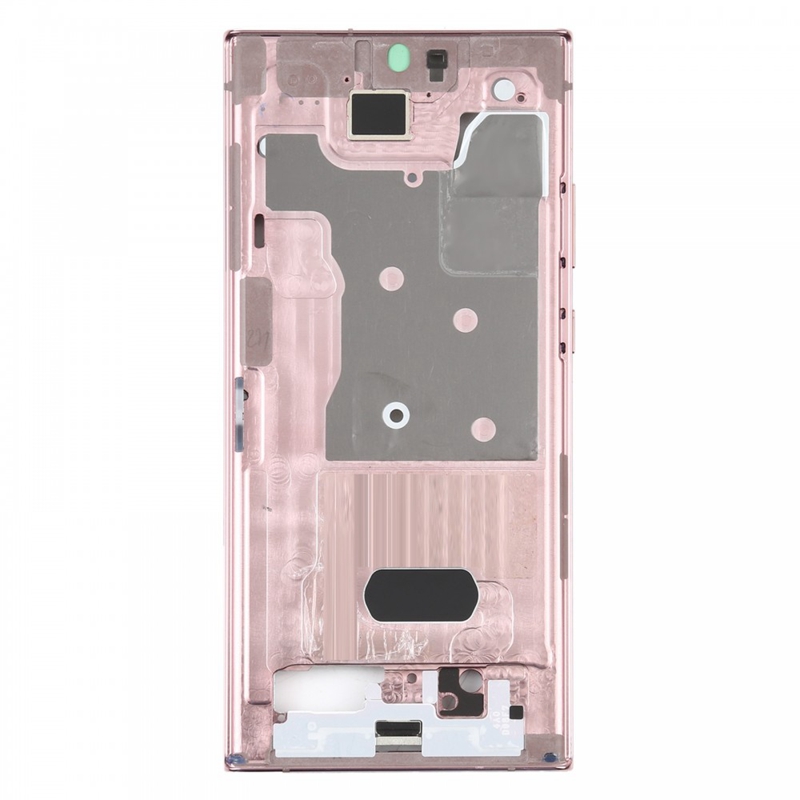 For Samsung Galaxy Note20 Ultra SM-N985F Middle Frame Bezel Plate With Parts (Pink)