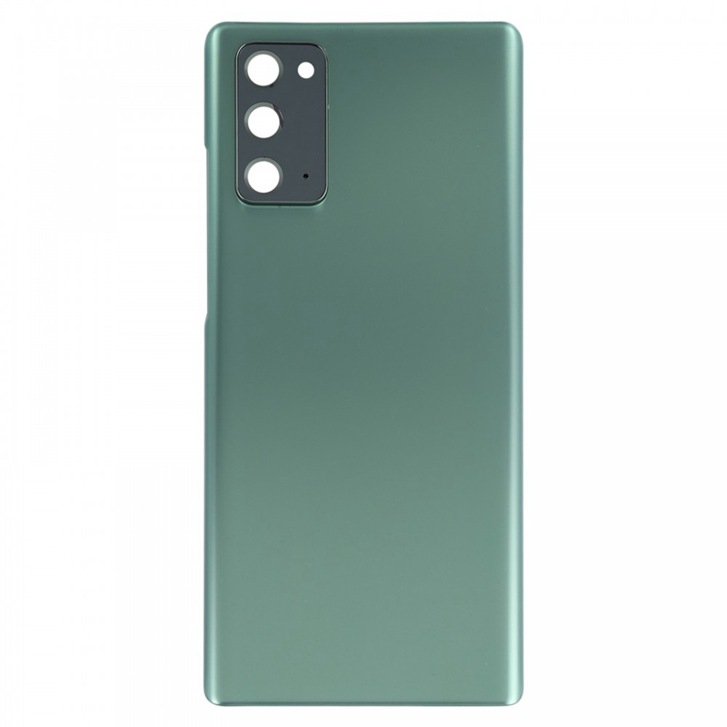 For Samsung Galaxy Note20 Battery Back Cover with Camera Lens Cover (Green)
