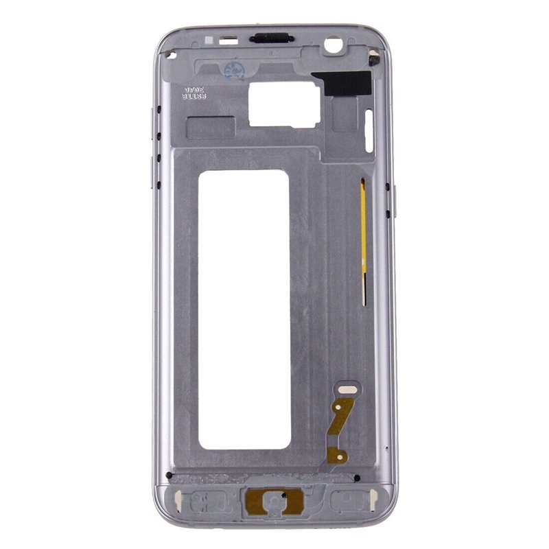 For Galaxy S7 Edge / G935 Front Housing LCD Frame Bezel Plate (Grey)