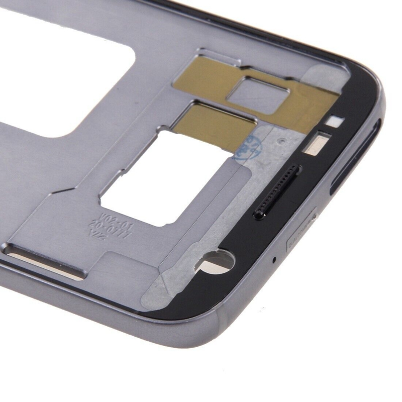 For Galaxy S7 / G930 Front Housing LCD Frame Bezel Plate (Grey)