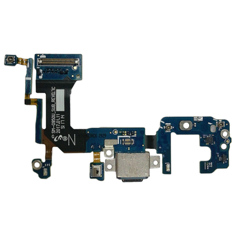 For Galaxy S8 G950A / G950V / G950T / G950P / G950U Charging Port Flex Cable with Microphone