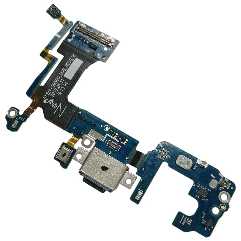 For Galaxy S8 G950A / G950V / G950T / G950P / G950U Charging Port Flex Cable with Microphone