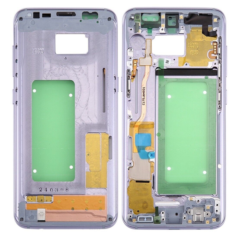 For Galaxy S8 / G9500 / G950F / G950A Middle Frame Bezel (Grey)