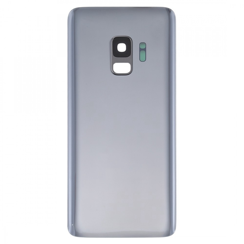 For Galaxy S9 Battery Back Cover with Camera Lens (Grey)