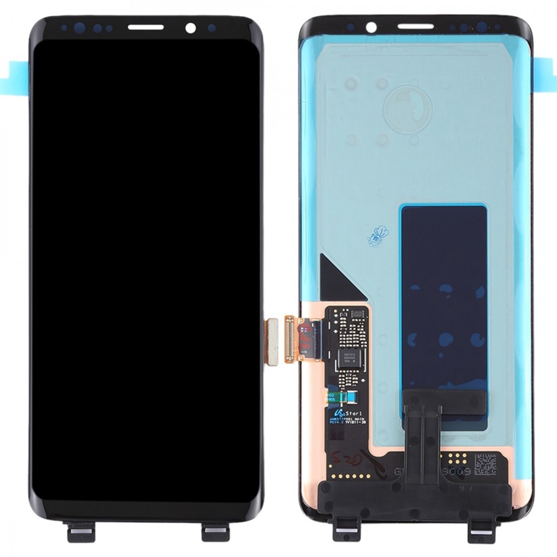 Original Super AMOLED LCD Screen for Galaxy S9+, G965F, G965F/DS, G965U, G965W, G9650 with Digitizer Full Assembly (Black)