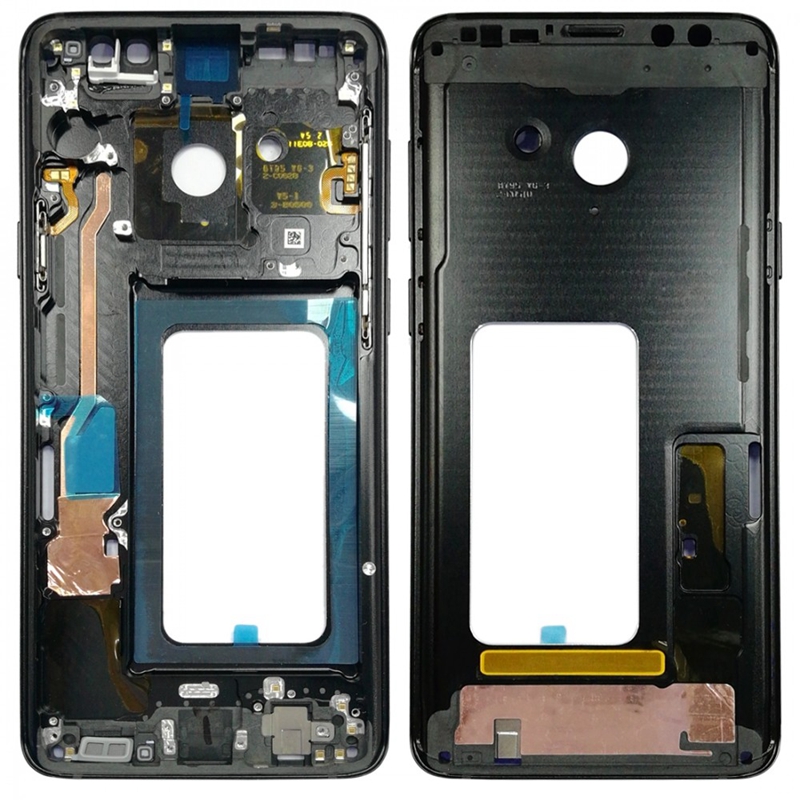 For Galaxy S9+ G965F, G965F/DS, G965U, G965W, G9650 Middle Frame Bezel (Black)