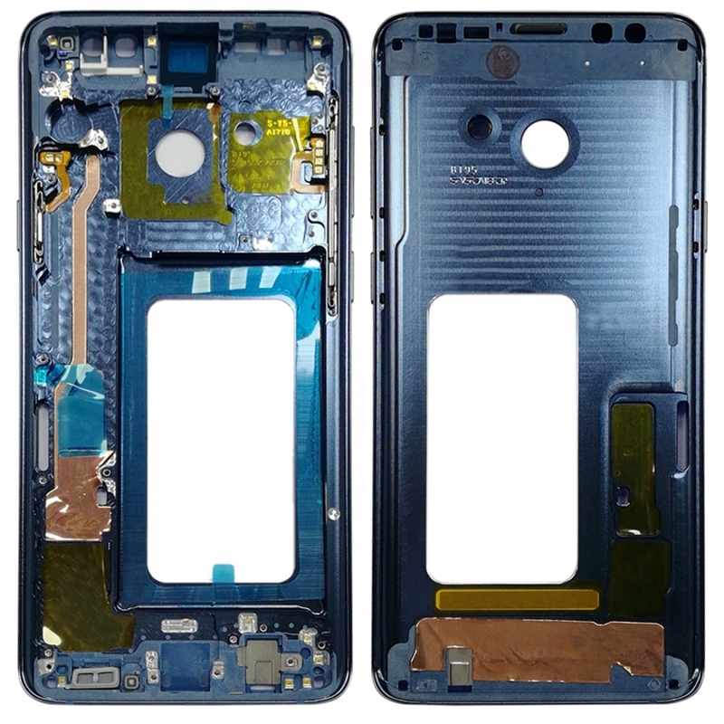 For Galaxy S9+ G965F, G965F/DS, G965U, G965W, G9650 Middle Frame Bezel (Blue)
