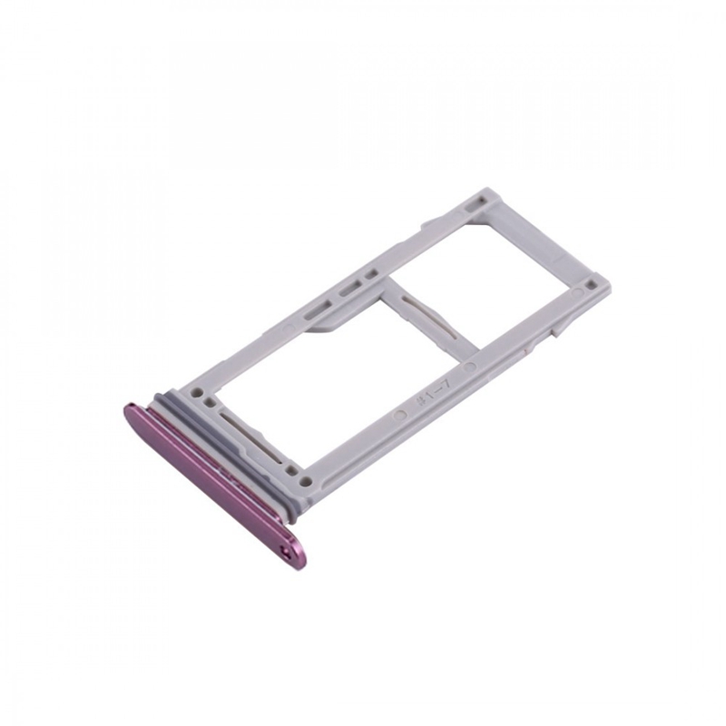 For Galaxy S9+ / S9 SIM & SIM / Micro SD Card Tray(Purple)