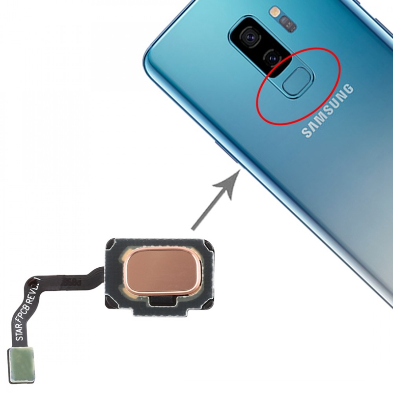 For Galaxy S9 / S9+ Fingerprint Sensor Flex Cable(Gold)