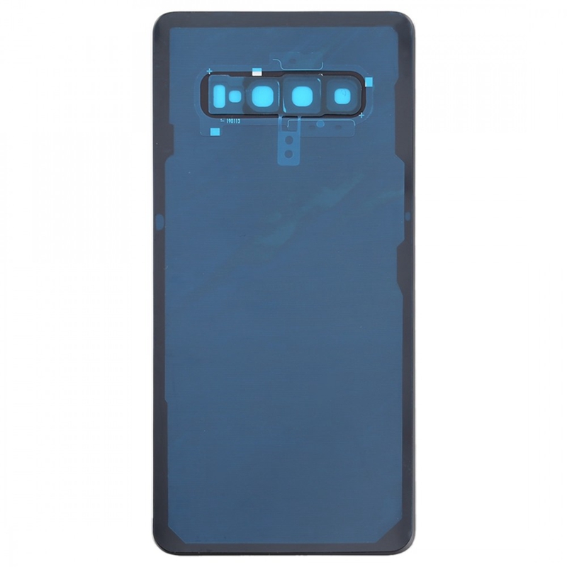 For Galaxy S10+ Battery Back Cover with Camera Lens (Black)