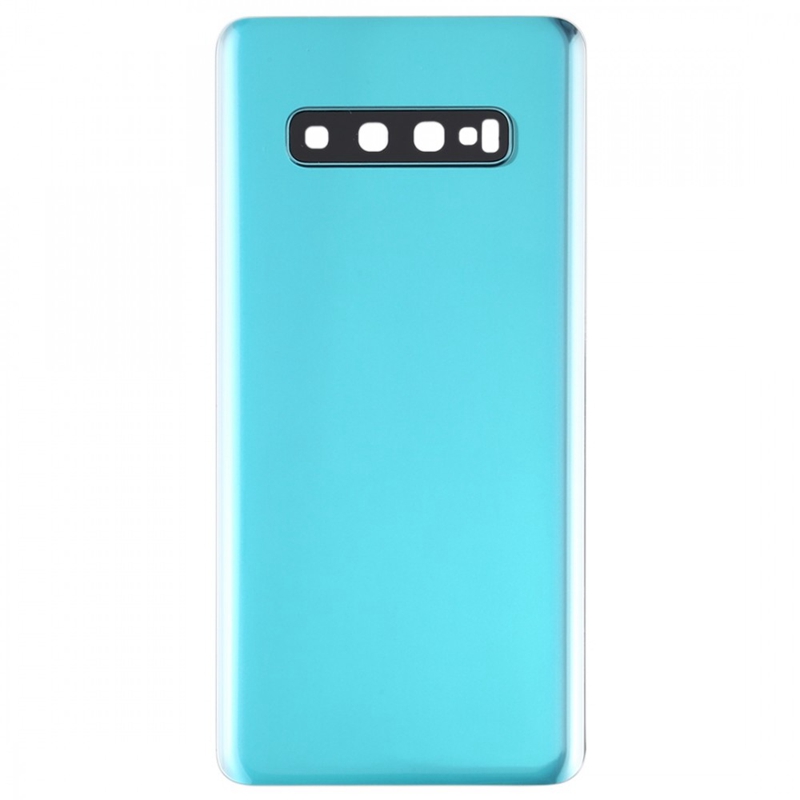 For Galaxy S10+ Battery Back Cover with Camera Lens (Green)