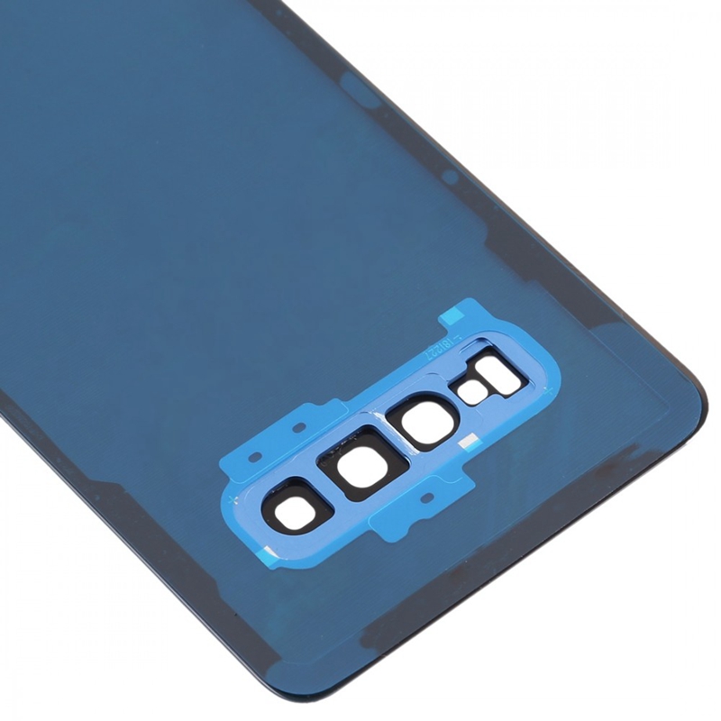 For Galaxy S10+ Battery Back Cover with Camera Lens (Blue)