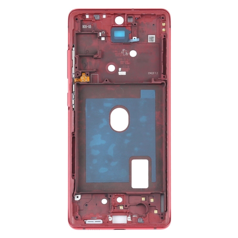 For Samsung Galaxy S20 FE Middle Frame Bezel Plate With Accessories (Red)