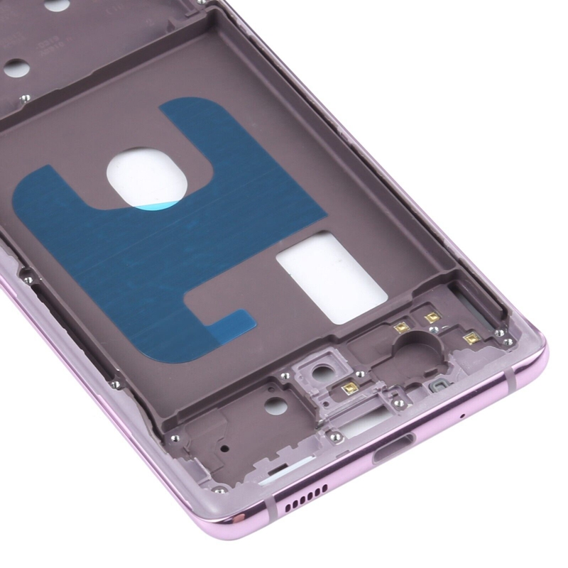 For Samsung Galaxy S20 FE Middle Frame Bezel Plate With Accessories (Purple)