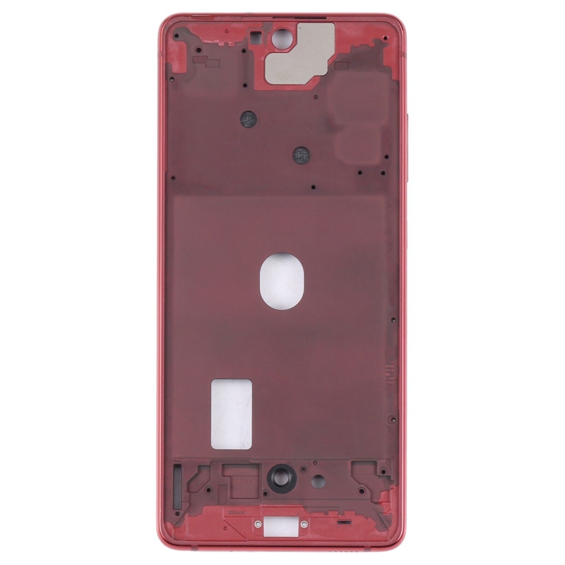 For Samsung Galaxy S20 FE 5G SM-G781B Middle Frame Bezel Plate (Red)