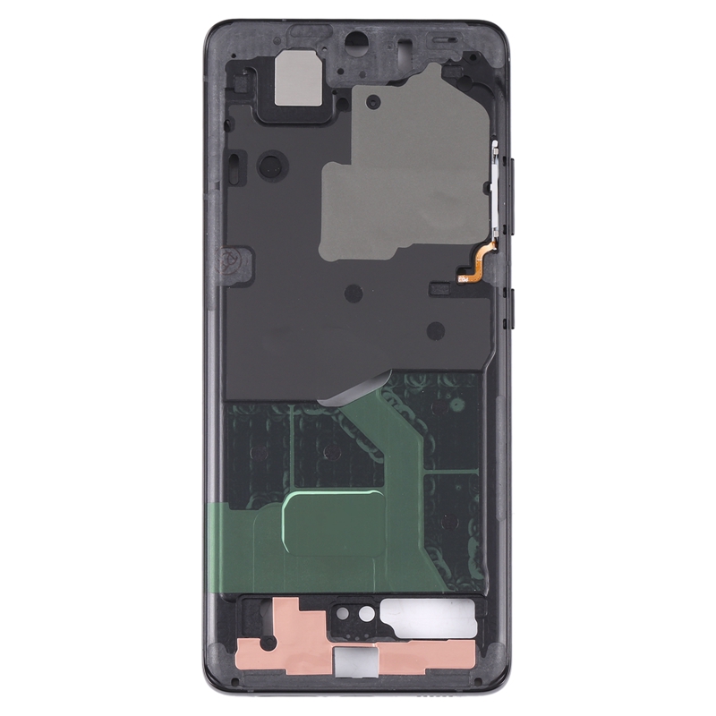 For Samsung Galaxy S21 Ultra 5G SM-G998B Middle Frame Bezel Plate (Black)