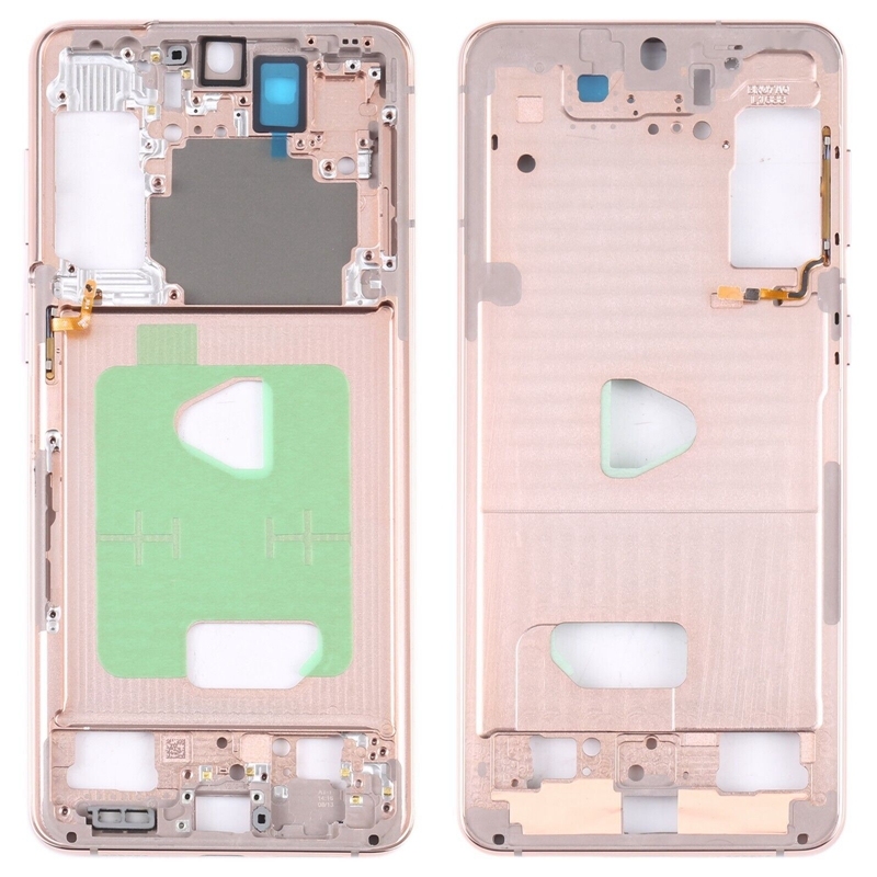 For Samsung Galaxy S21+ 5G SM-G996B Middle Frame Bezel Plate (Pink)