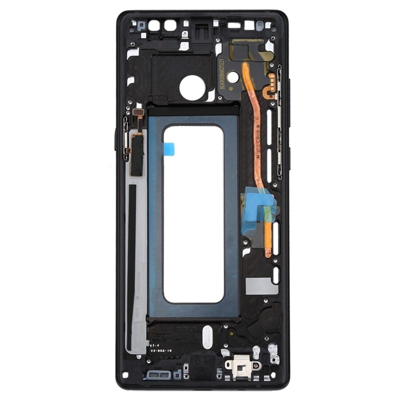 For Galaxy Note 8 / N950 Front Housing LCD Frame Bezel Plate (Black)