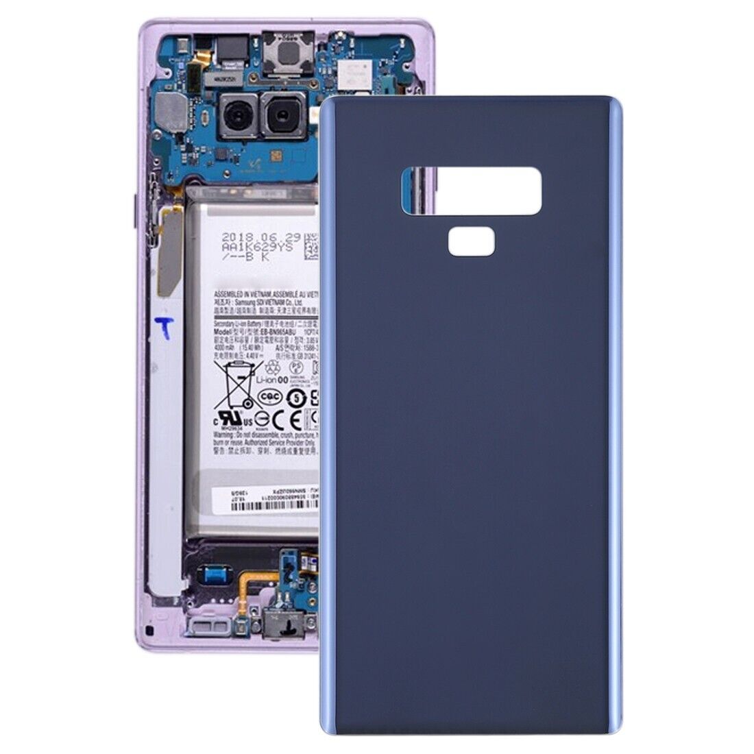 For Galaxy Note9 / N960A / N960F Back Cover (Blue)