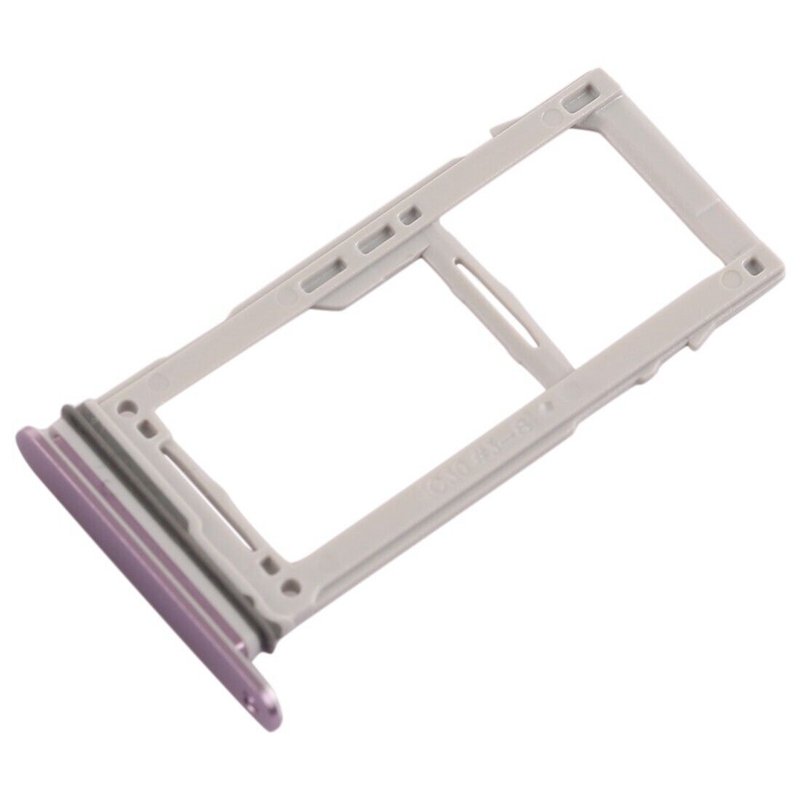 For Galaxy Note9 SIM Card Tray + SIM Card Tray / Micro SD Card Tray (Purple)
