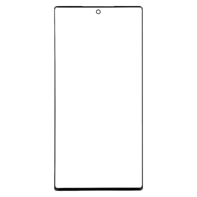 For Galaxy Note 10 Front Screen Outer Glass Lens (Black)