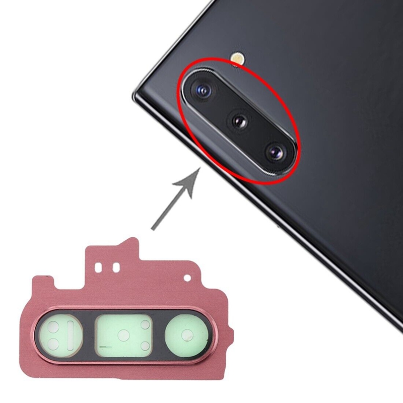 For Galaxy Note 10 10pcs Camera Lens Cover (Pink)