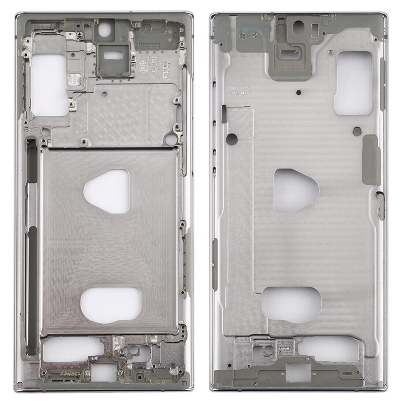 For Galaxy Note 10 + Middle Frame Bezel Plate (Silver)