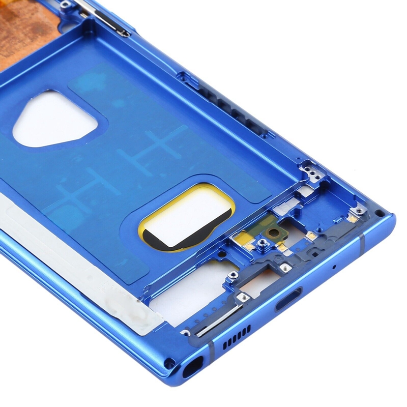 For Samsung Galaxy Note10+ 5G SM-N976F Middle Frame Bezel Plate (Blue)