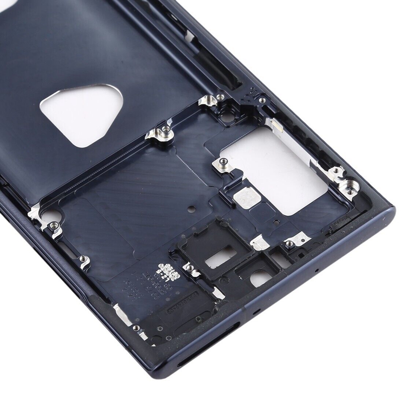 For Galaxy Note 10 + Middle Frame Bezel Plate (Black)